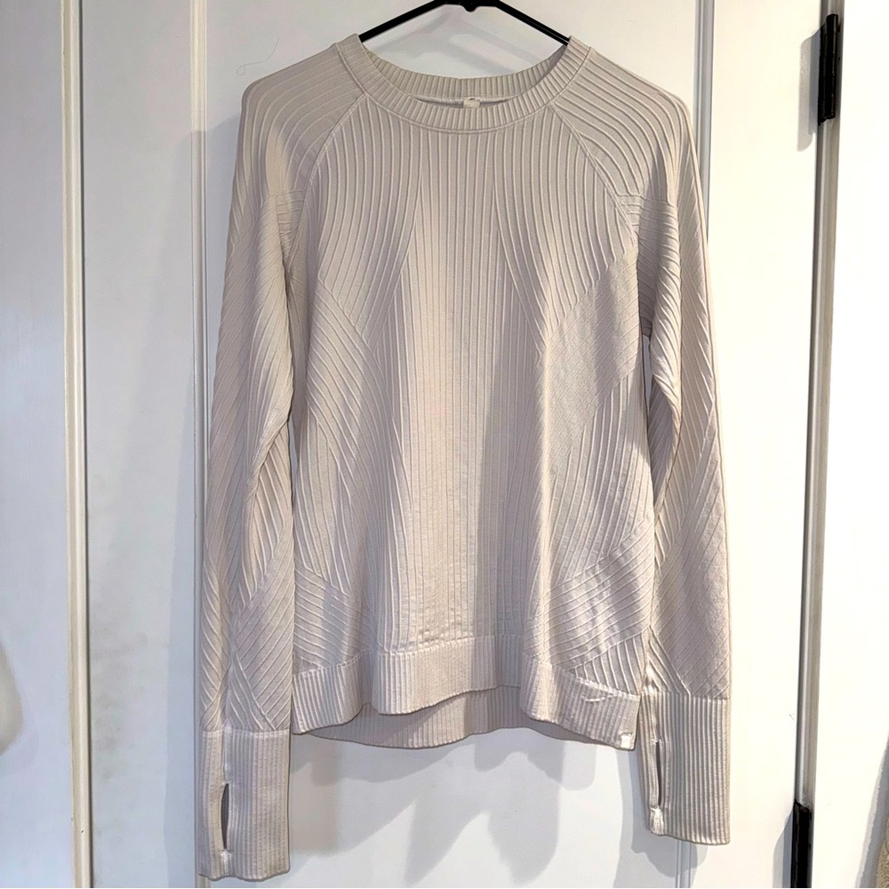 {Lululemon} Crewneck Textured Top